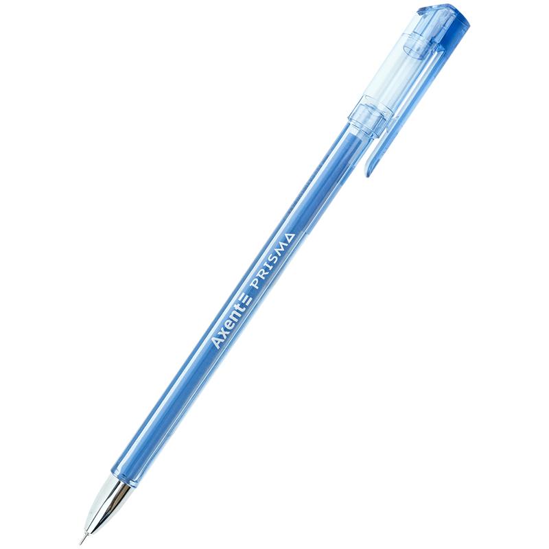 Ручка гелева AXENT AG1125-02-A Prisma, синя